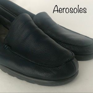 Aerosoles Navy Leather Upper “Parade”